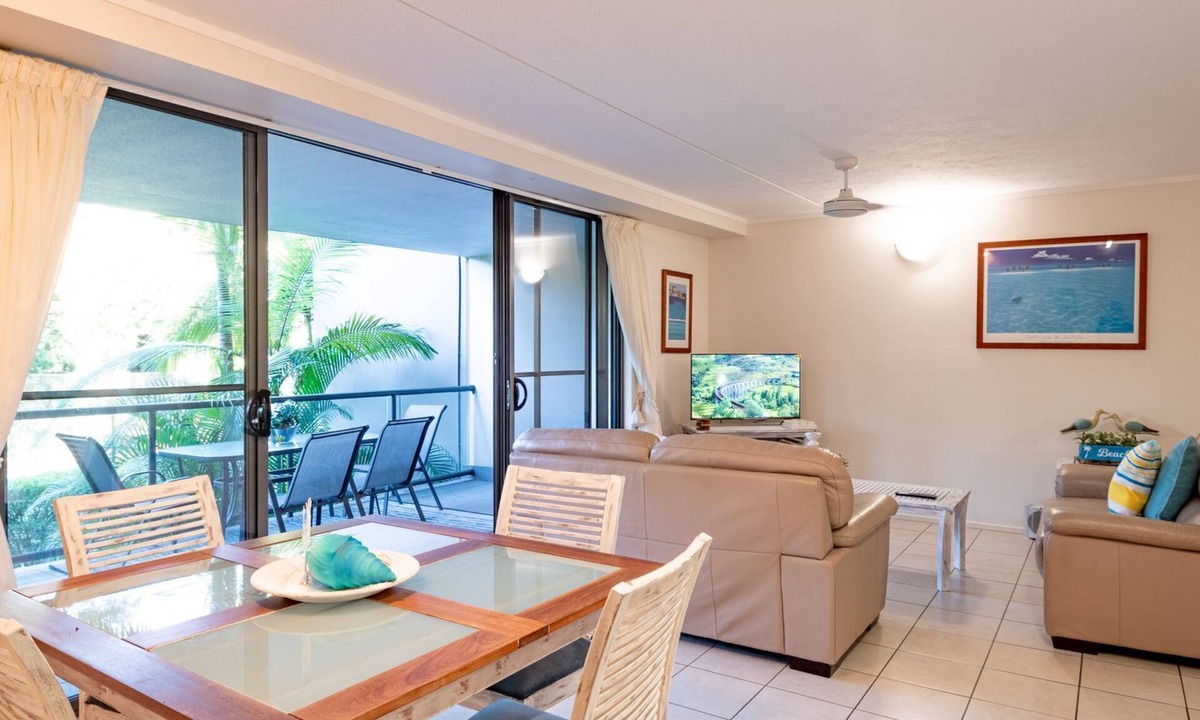 Rainbow Beach Apartment | Baden 84 - Rainbow Shores. Walk To Beach - Resort Unit - Pools - Tennis Court