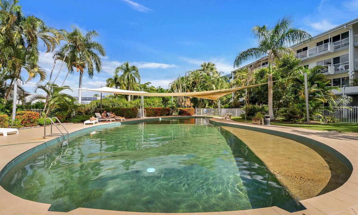 Palm Cove Apartment | Calm Cove - Poolside Living near Palm Cove Beach