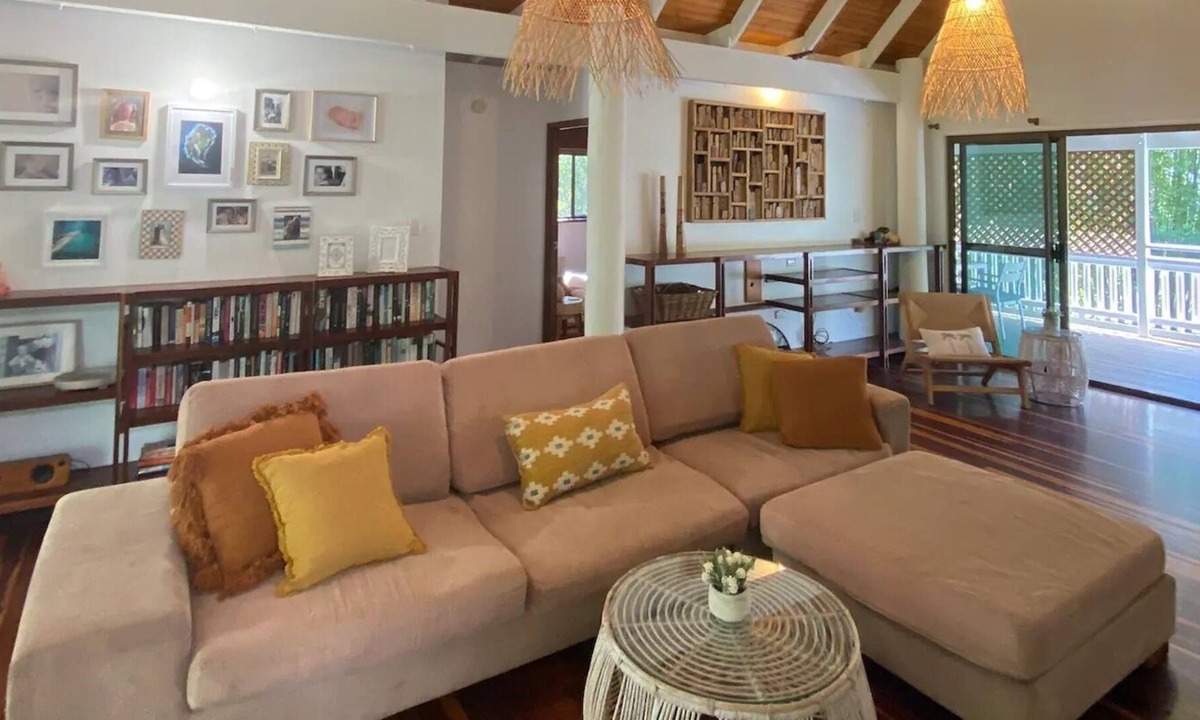 Toolara Forest House | Coconut Cottage Bush retreat with coastal vibe.