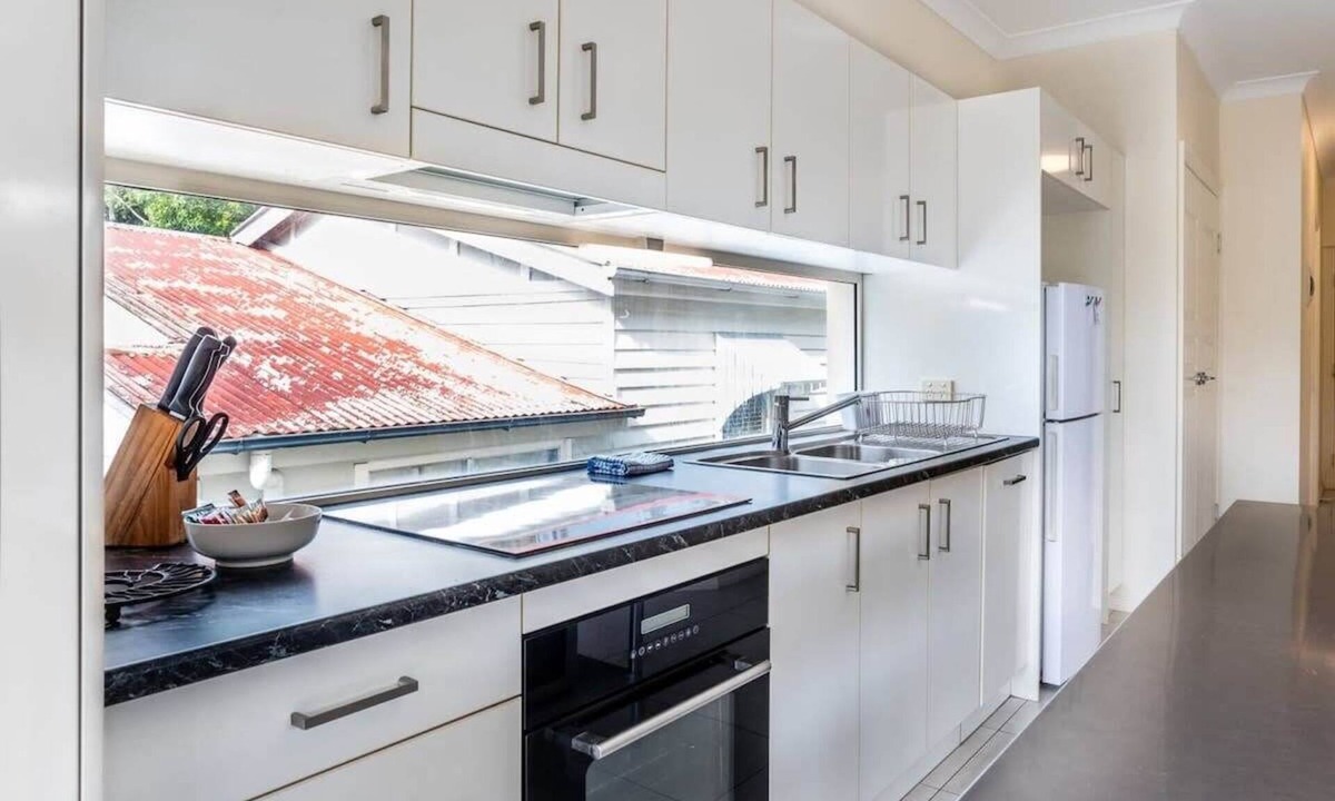Ashgrove Apartment | Contemporary 2BR Escape: Upper-Level Sanctuary
