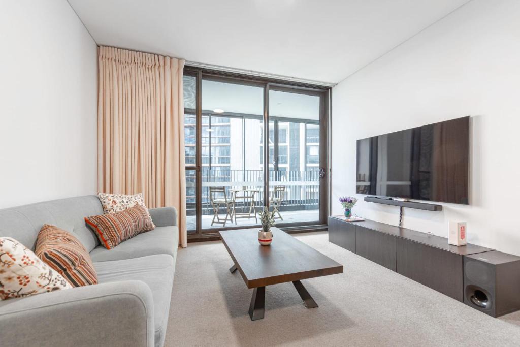 Wentworth Point Apartment | Cosy minimalism 2BD Apt near Sydney Olympic Park