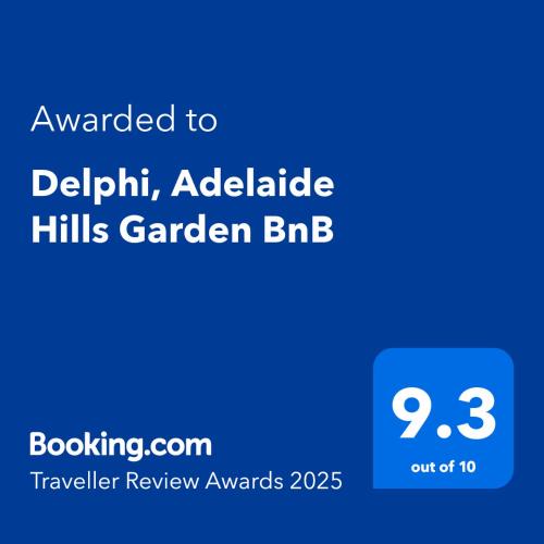 Mylor House | Delphi, Adelaide Hills Garden BnB