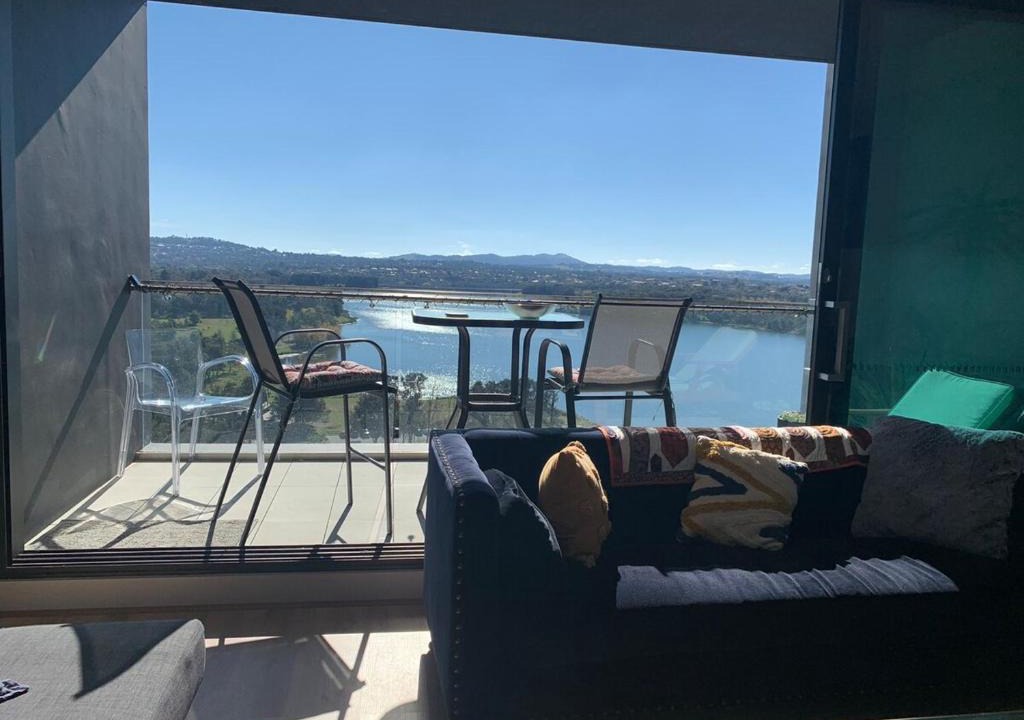 Belconnen Apartment | Epic Elevated Lake Views!
