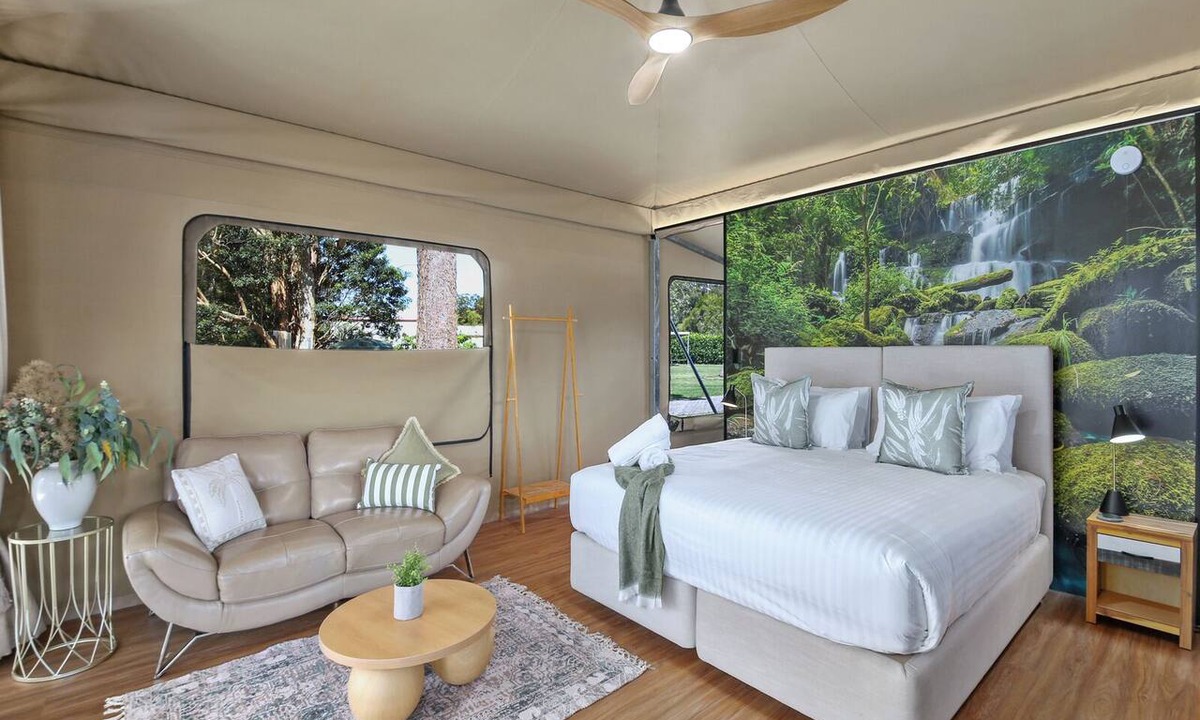 Eudlo Cabin | Eudlo Valley Glamping - Comfy Pet-friendly tent Stay!