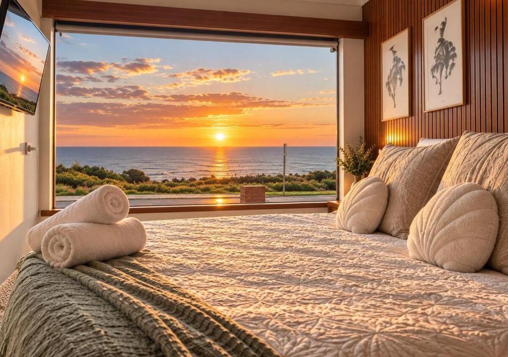 Bunbury Apartment | Ocean-View Suite Steps from Back Beach and CBD