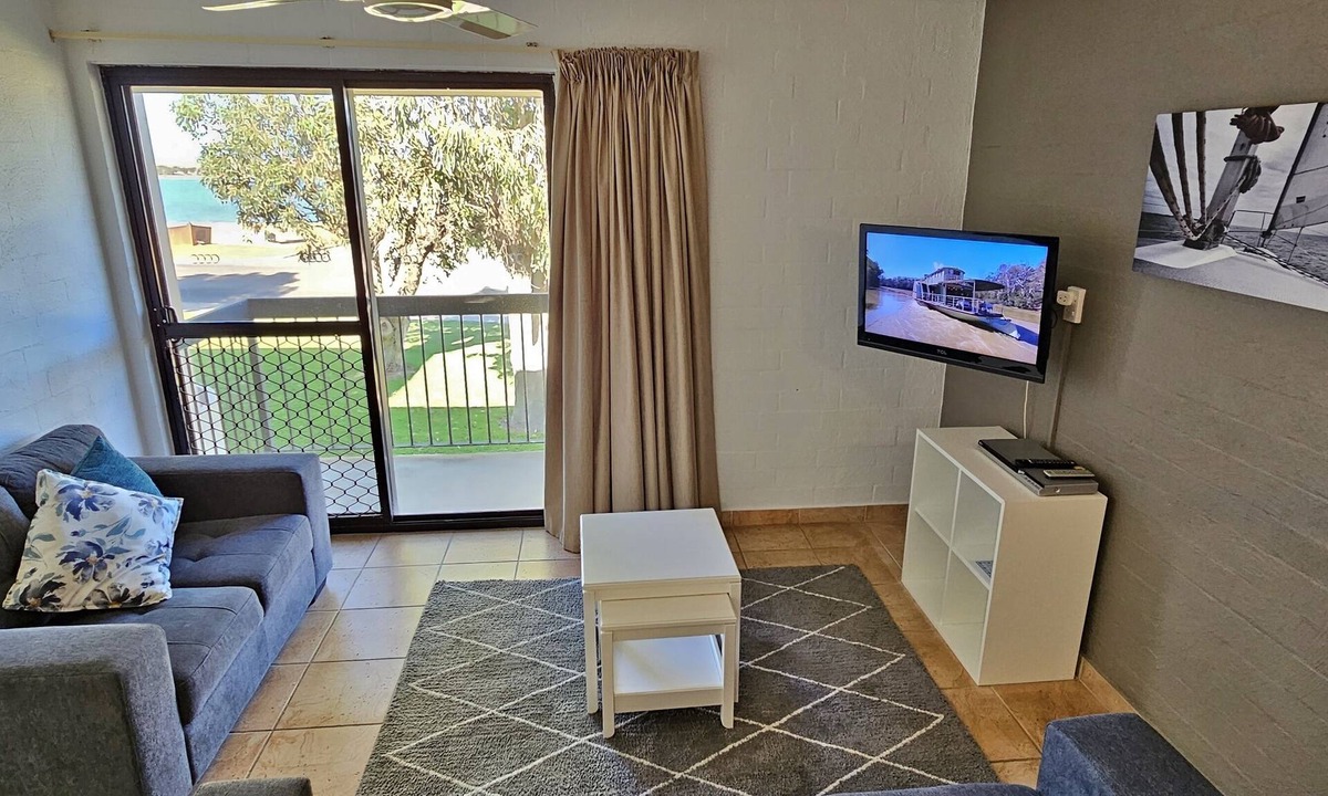 Kalbarri Apartment | Riverview Holiday Waterfront Apt 6 -1st Floor - Kalbarri, WA