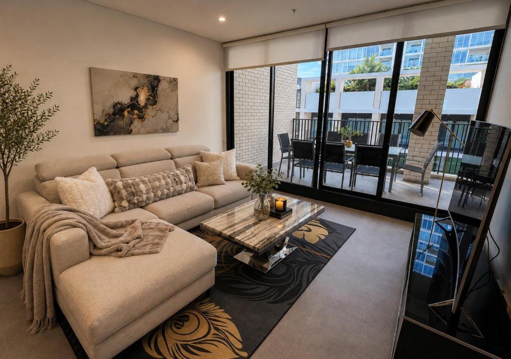 Lidcombe Apartment | Spacious Pool Retreat with Gym Pool BBQ Rooftop