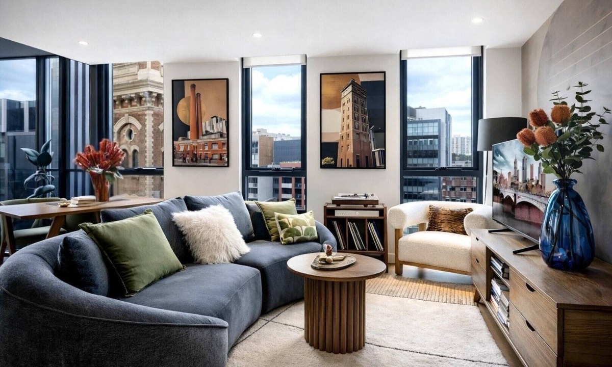 Collingwood Apartment | StayCentral - The Harmony @ Collingwood - Robert St, Collingwood - 2 bedrooms, 2 Beds, 1 Bathroom, 1 Parking