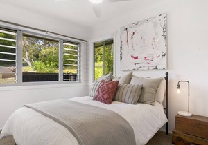 Salhia Beachhouse - spectacular ocean backdrop in MacMasters Beach