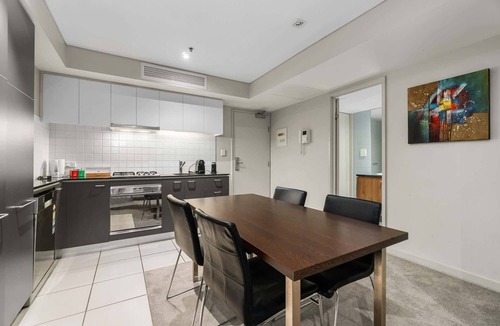 Adelaide Central Business District Apartment | 2-Bed City Retreat with Gym and Pool Access