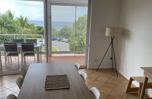 Sunrise Beach Apartment | Beautiful views from your balcony, directly opposite the beach