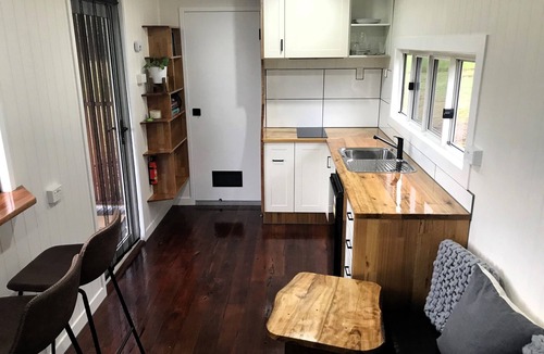 North Deep Creek Cottage | Bee Farm Off-Grid Tiny Home Stay. Pet Friendly!
