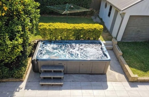 Botany House | Botany Wellness Oasis: Family Ready Home With Swim Spa & Sauna