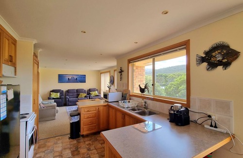 Eaglehawk Neck House | Coastal getaway in an unbeatable location steps from the region's top surf beach