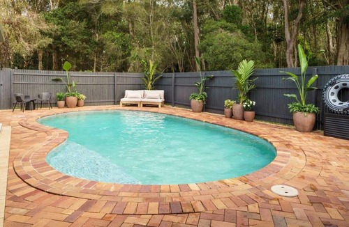 Coolum Beach House | Coolum Family Hideaway with Pool, Sauna + Ice bath