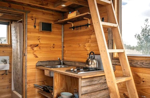 Monegeetta Cabin | Cosy Tiny House for a Goat Farm Stay near Melbourne