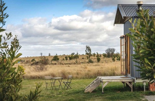 Monegeetta Cabin | Cosy Tiny House for a Goat Farm Stay near Melbourne