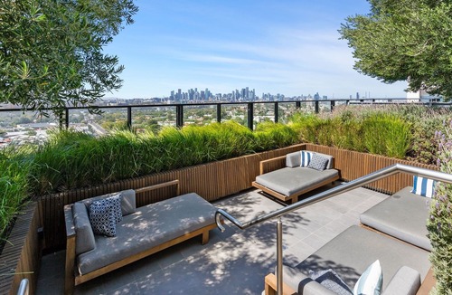 Flemington Apartment | Elegant Inner-West 2-Bed with City Views & Pool