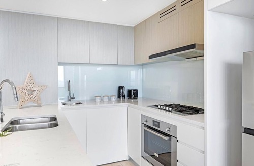 Wentworth Point Apartment | High-Rise 2BR Retreat with Water Views