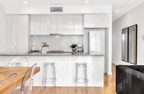 Plympton Apartment | Interior Designed Art Haven between City and Beach