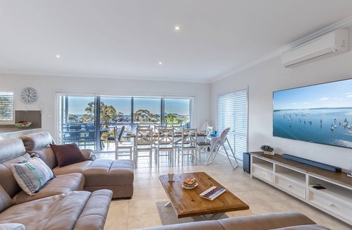 Salamander Bay House | Jackson View, 10 Jackson Close luxury holiday property with water views