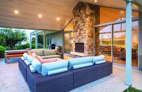 Eagle Bay House | Large Holiday Home with Games Room and Fireplace