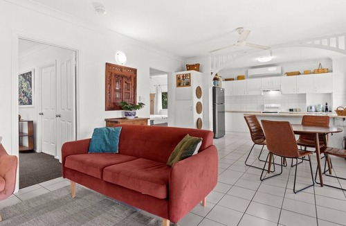 Bungalow Apartment | Light-Filled Retreat with Outdoor Deck, Great Location and Room to Unwind | Bohemia Heights