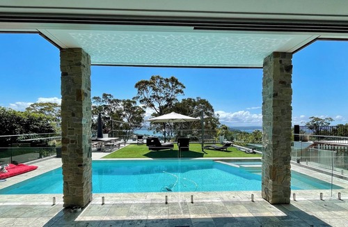 Palm Beach House | Luxury family resort style Palm Beach home with tennis court, spa and pool