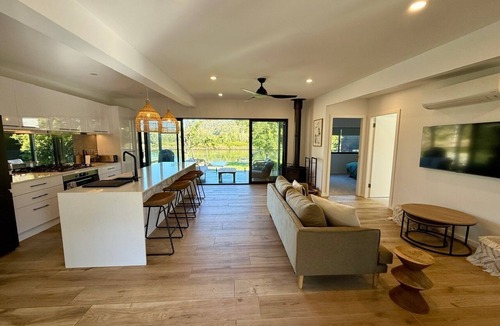 Lower Macdonald House | Luxury Riverfront Retreat with Private Boat Ramp - Sleeps 10