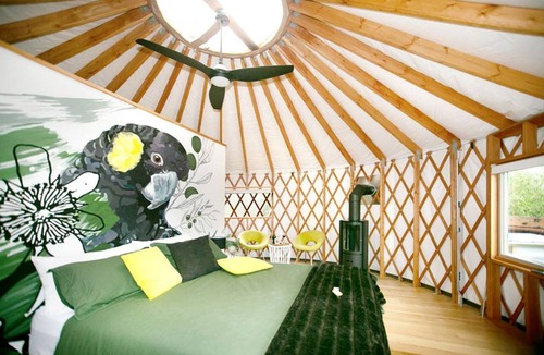 Jumbunna Cabin | Luxury Yurt Rental for Romantic Glamping Vacations in Jumbunna, Victoria
