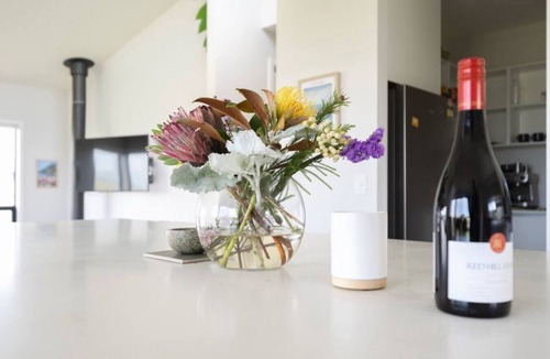Kilcunda House | Modern Coastal Escape: Pet Friendly with Fireplace