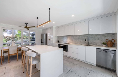 Mooloolaba House | Mooloolaba Canal Retreat with Pool, Sleeps 12