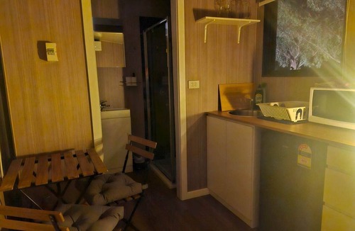 Girgarre Cabin | Nature Tiny House Getaway with Private Oasis Views in Girgarre, Australia