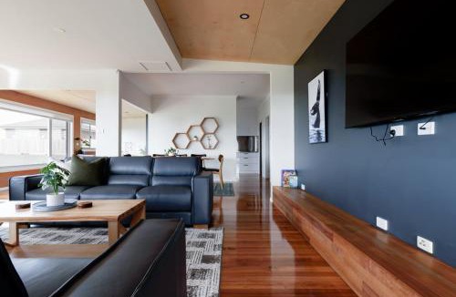 East Devonport House | Oceanfront Escape with Fire Pit & Coastal Views