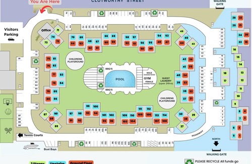 Kalbarri Apartment | Riverview Holiday Waterfront Apt 6 -1st Floor - Kalbarri, WA