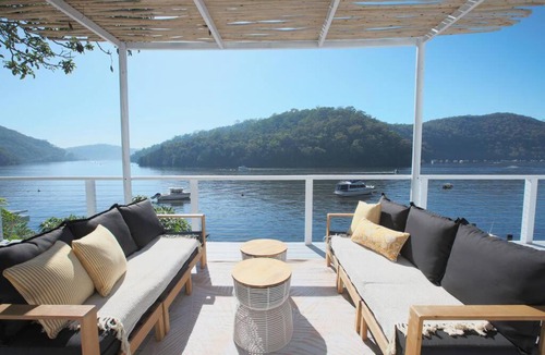 Berowra Waters House | Rivescape Waterfront Escape in Berowra Waters with Free Tinny, SUPs and BBQ