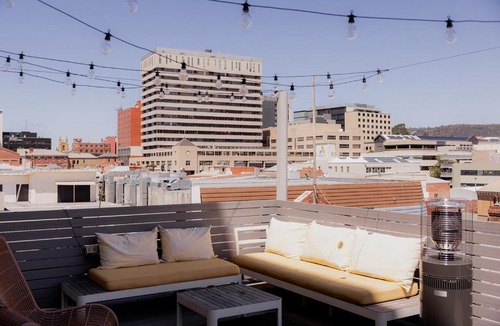 Hobart Central Business District Apartment | Rooftop Terrace on Harrington