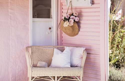 Strahan Cabin | Rosy Summers - Nurturing pink shack in secluded Lettes Bay, Strahan