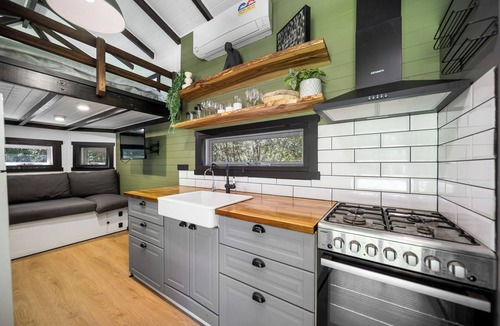 Palmwoods Cabin | Rural Oasis - Tiny Home | 2BR Cabin + Outdoor Firepit Experience