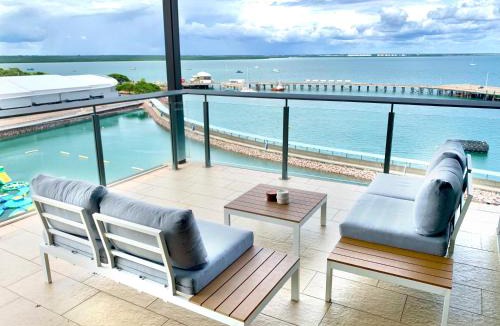 Darwin City Centre Apartment | Serenity Blue Waters - 3 bedrooms on 8th floor at Darwin Waterfront