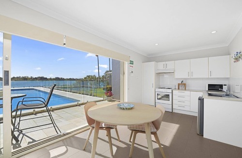 Port Macquarie Apartment | Studio Living with a private pool