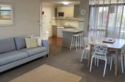 Nelson Bay Apartment | The Commodore, 14, 9-11 Donald Street- Unit in the heart of town with views & free wi-fi