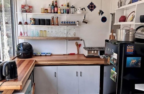 Falmouth Cabin | Tiny House Close to Lagoons with Outdoor Bath in Falmouth on the Coast of Tasmania, Australia