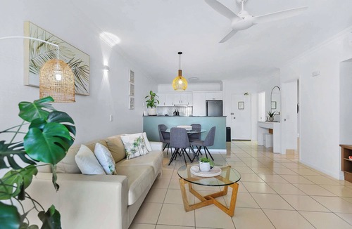 Westcourt Apartment | Top Floor Apartment with Pool Gym and BBQ Oasis
