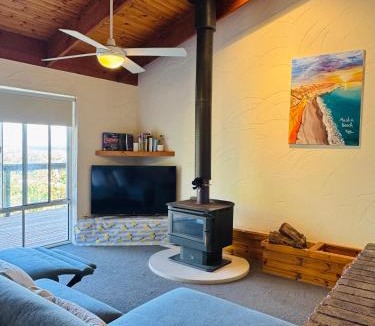 Maslin Beach House | Treetop Ocean Views at Maslin Beach Coastal Escape Pet Friendly