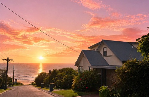 Valla Beach Cottage | Valla Beach Getaway - Ocean Views - 2 bed cottage - Pet Friendly - Walk to Beach