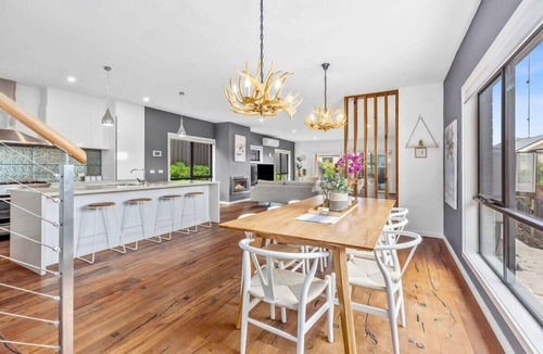 Ocean Grove House | Waterways Retreat: Luxe Coastal Getaway with Pool