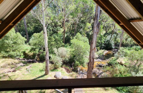 Harolds Cross House | Wildernest Eco Luxury Tree house by the creek w/sauna,outdoor shower and more!