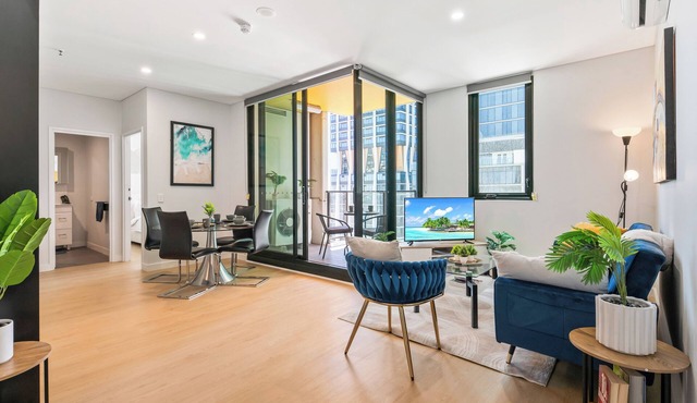 Adelaide City Lights Apt | 2BR + Parking + Cinema