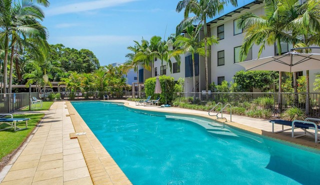 Baden 65 - Rainbow Shores. Overlooking lap pool. Ground Floor. Air Conditioning